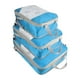 thumbnail image 2 of Compresión Equipaje Embalaje Organizador Bolsas Accesorios De Viaje Lago Azul, 2 of 3