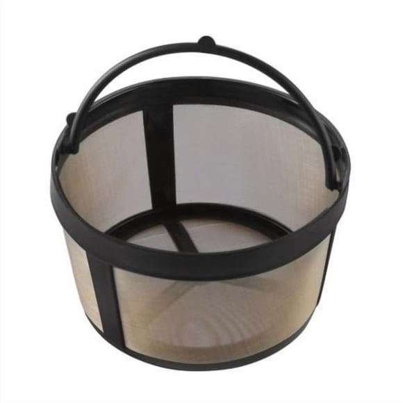 Filtro De Café Reutilizable De Malla Tipo Cesta Para 4 Tazas