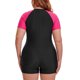 thumbnail image 3 of Agnes Orinda Traje de Baño de Una Pieza para Mujer de Talla Grande con Cremallera Frontal, 3 of 7