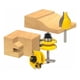 thumbnail image 1 of Fresa Madera Puertas Marcos Paneles Vástago ¼ Mod.l, 1 of 2
