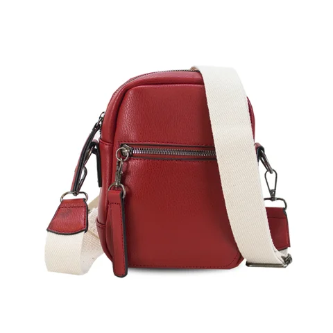 Cartera Bandolera Copacabana Tomate Lincoln'S