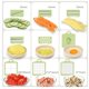 thumbnail image 2 of Cortador De Verduras Multifuncional De Mano 9 En 1 Manual, 2 of 5
