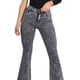 thumbnail image 4 of Jeans Flare Gris Mujer, 4 of 5