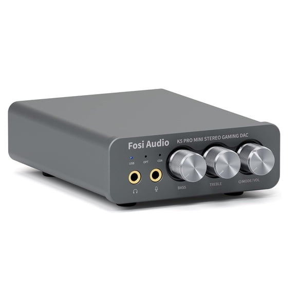 Amplificador de Audifonos HiFi - Fosi Audio K5 Pro -Ideal para Gaming