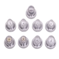 Ioensy - 9X Consejos Cuidado Facial Belleza De La Piel Cabezal De Repuesto Para Hidrodermoabrasión