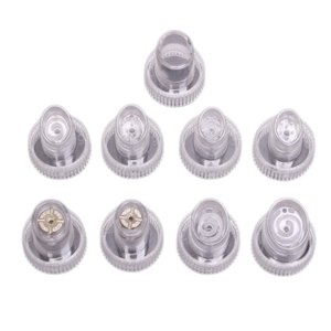 Ioensy - 9X Consejos Cuidado Facial Belleza De La Piel Cabezal De Repuesto Para Hidrodermoabrasión