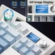 thumbnail image 3 of Kit de teclado ZMX GMK87 con montaje gasket, hot swap, BT 5.0/2.4G/Type-C, 3 of 9