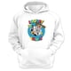 thumbnail image 1 of Polerón Canguro Dibujos Animados Lt Blanco Talla M Unisex, 1 of 1