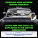 thumbnail image 2 of Sticker Ventana Trasera Camioneta Graphix Express Bandera 165 cm, 2 of 3