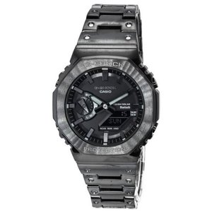 Reloj Casio G-Shock Full Metal Mobile Link Analógico Digital Solar Gm-B2100Bd-1A 200M Para Hombre