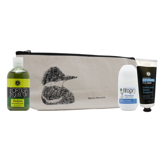 Pack Styrax® Desodorante + Crema Manos + Shampoo + Cosm.
