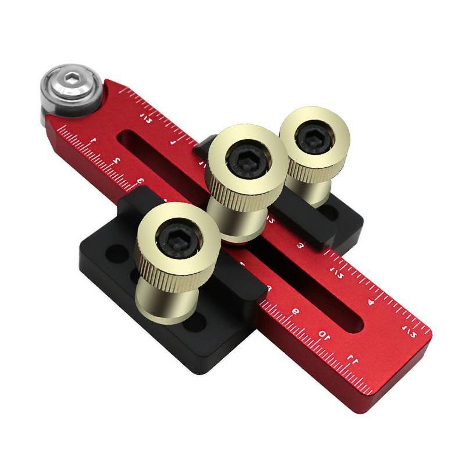 Magideal - Guía De Plantilla Para De Mesa, Herramienta Para Trabajar La Madera, Resistente, De Aleación De Aluminio, Ajustable, Para Cortes Finos Y Estrec