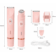 thumbnail image 2 of Depiladora Facial Dual 2 en 1 Recargable USB Mujer Color Rosa, 2 of 4