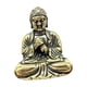 thumbnail image 5 of Pequeña Estatua De Buda Sentado De Latón, Escultura De Mesa Para Amantes Del Té, Accesorio De 2,6x3cm, 5 of 5