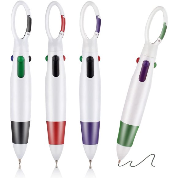 Bolígrafo VideMundi 4 en 1 Multicolor 1.0 mm Paquete de 4