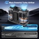 thumbnail image 2 of Ventilador de cintura portátil Wavmill 4 en 1, 20000 mAh, recargable, negro, 2 of 7