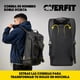 thumbnail image 3 of Bolso Deportivo Duffel Gym 3 En 1 Overfit Oxford Impermeable Negro, 3 of 10