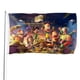 thumbnail image 1 of Max y los Caballeros Bandera impresa con temática, regalo perfecto para fanáticos, amigos y familiares, y adecuada para actividades al aire libre e interiores, decoraciones de fiesta. 120*180CM, 1 of 6