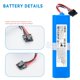 thumbnail image 4 of Batería RDSJ de 6800 mAh para Dreame Bot X30 Ultra y D10s, 4 of 7