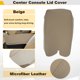 thumbnail image 5 of Para Lexus ES350 2007-2009 Cubierta de cuero para reposabrazos de consola central de coche Beige 1Pcs, 5 of 7