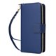 thumbnail image 4 of Funda Cartera con Cremallera y Correa para Samsung Galaxy S23 FE Soporte y Tarjetero Azul, 4 of 6