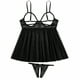 thumbnail image 1 of Lenceria Vestido Senos Libres Tanga Entrepierna Abierta Sexy, 1 of 4