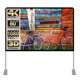 thumbnail image 1 of Pantalla de proyector HOIN 4K HD 16:9 de 80 pulgadas para exteriores con soporte, 1 of 6