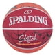 thumbnail image 1 of Balón Basketball Sketch Series Tamaño 7 Rojo, 1 of 2