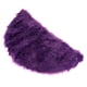 thumbnail image 3 of Alfombrilla De Suelo De Piel De Oveja Artificial De Lana Semiredonda Púrpura, 3 of 5