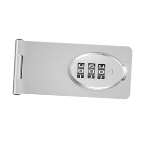 Bothyi - Cerradura Con Contraseña Para Gabinete, Pestillo Deslizante, Cerradura Sin Llave Para Seguridad De Puertas, Resistente