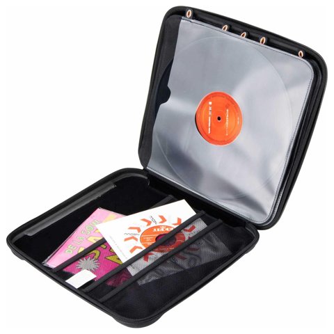 Organizador De Discos De Vinilo Odyssey Cases Bmslp1210 Streemline