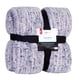 thumbnail image 1 of Frazada Sherpa 1.5 Plaza Liso Morado, 1 of 2