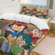 thumbnail image 2 of Pokmon Charizard 3 Piece Sets Full/Queen Size - Reversible Microfiber Quilts with Shams Soft Lightweight Bedspread Coverlet Comforter for All Season Bed Sheets, 2 of 4