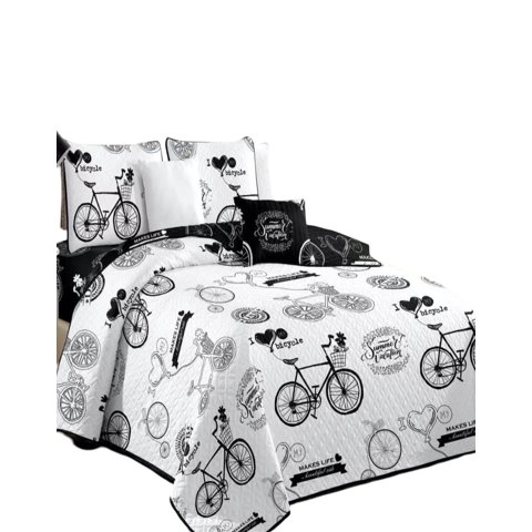 Genérico - Cubrecama Quilt Diseño 2 Plazas - Primavera Verano C1