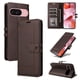 thumbnail image 1 of Premium Wallet Case for Google Pixel 9/9 Pro with Card Slots & Kickstand, Flip Cover Brown, 1 of 6