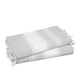 thumbnail image 1 of Toalla de playa LANE LINEN extra grande, 39 x 71 cm, 2 unidades, color gris, 1 of 7