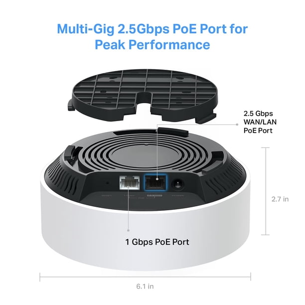 Mesh WiFi TP-Link Deco AX3000 PoE Deco X50-PoE, paquete de 1 | Lider