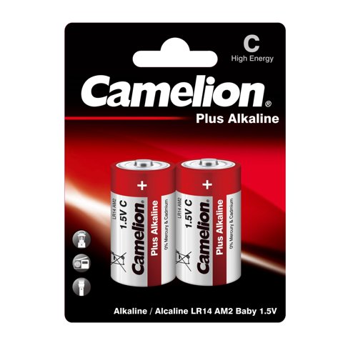 Pilas Alcalinas Plus C 2Un - Camelion