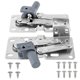 thumbnail image 1 of Bisagras para puertas de gabinete ulapithi LD-0220-50SC con cierre suave, par, 1 of 7
