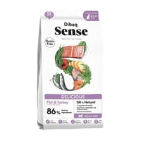Dibaq Sense - Alimento Seco Gato Adulto Sabor Pescado Y Pavo Bolsa, 6 Kg