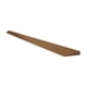 thumbnail image 5 of Rampa De Umbral De Puerta De PVC Recortable Para Escalones De Escalera Para Silla De Ruedas, Color Marrón Claro, 5 of 5