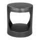 thumbnail image 4 of Mesa Lateral Zuo Nk de Hierro Negro con Recubrimiento en Polvo y Forma Redonda, 4 of 8
