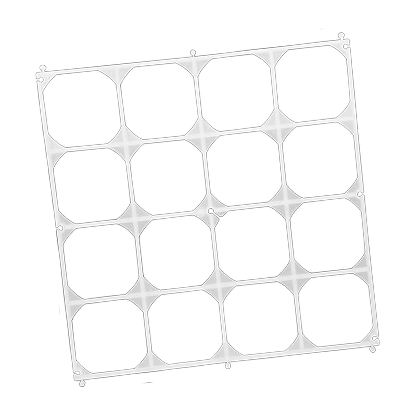 Magideal - Marco De Pared De Globos, Tablero De Fondo Para Pared De Boda, Arreglo Floral, Rejilla De Globos 16 Cuadrícula