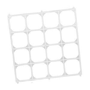 Magideal - Marco De Pared De Globos, Tablero De Fondo Para Pared De Boda, Arreglo Floral, Rejilla De Globos 16 Cuadrícula