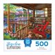 thumbnail image 4 of Rompecabezas RoseArt Ilustraciones Bigelow Vida en el Porche 500 Piezas, 4 of 6