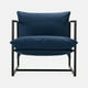 thumbnail image 2 of Silla Poltrona Aidan Zinus Azul Marino, 2 of 13