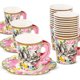 thumbnail image 1 of Talking Tables 12 tazas de papel desechables de Alicia en el País de las Maravillas, 1 of 3