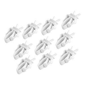 Ioensy - 10 Uds Jaula Para Pájaros Alimentador Clip Snack Jaula Para Pájaros Soporte De Comida Para Periquito Hámster