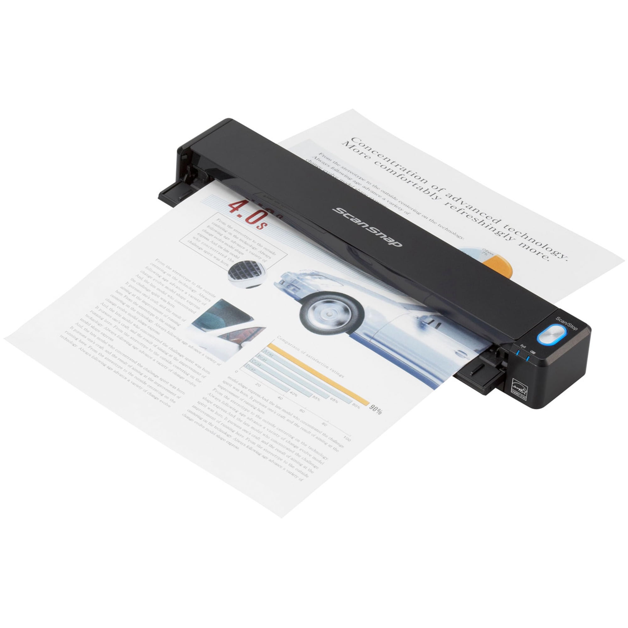 Escáner Portátil Scansnap Ix100 Wireless Mobile Para Mac/pc