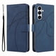 thumbnail image 1 of Funda tipo cartera con tapa para Samsung Galaxy A26 con tarjetero, soporte y cubierta magnética Azul, 1 of 6